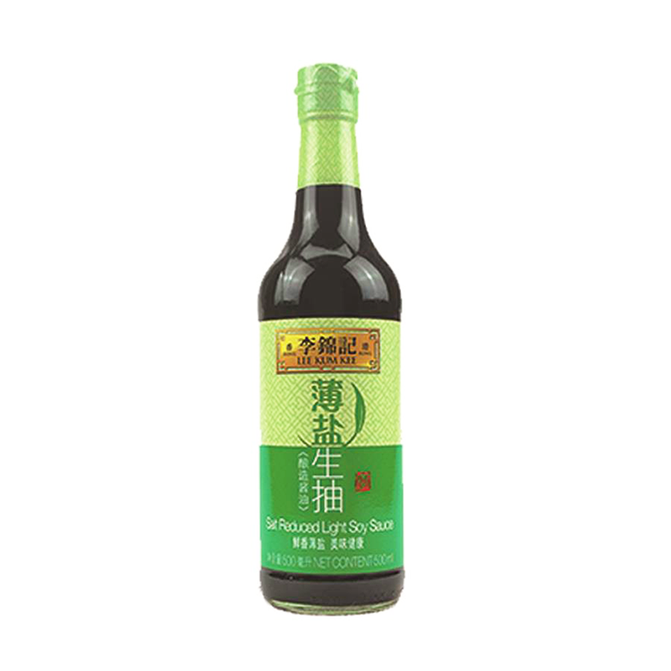 李錦記薄鹽生抽500ML